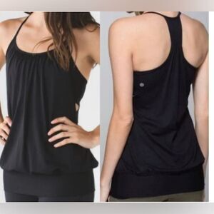 Lululemon Black No Limits Tank Top